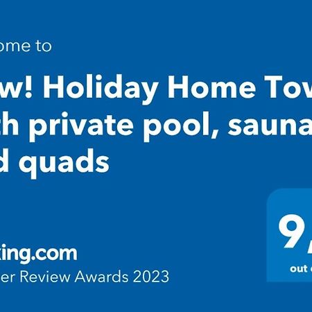 Holiday Home Tower With Private Pool, Sauna And Quads Smilcic ภายนอก รูปภาพ