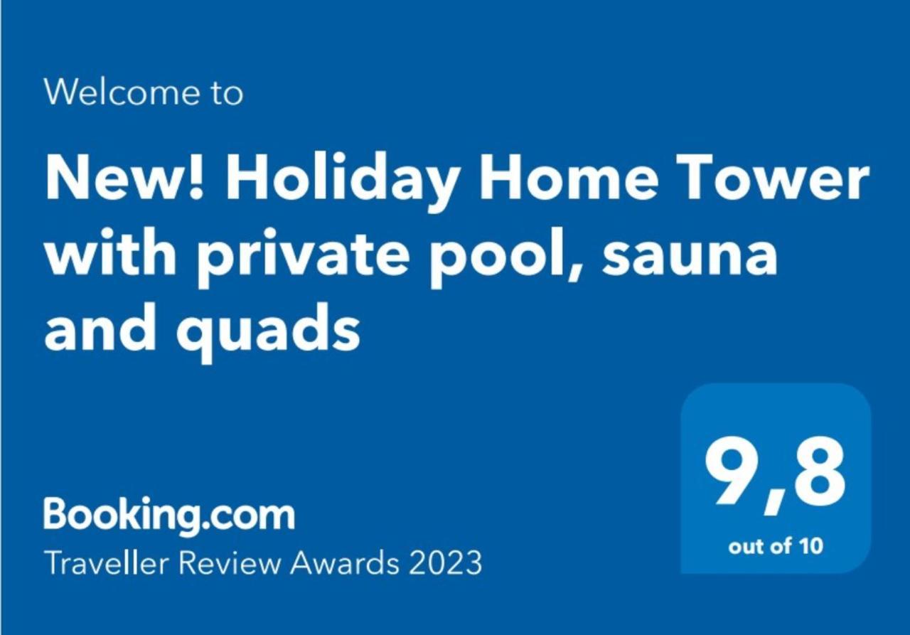 Holiday Home Tower With Private Pool, Sauna And Quads Smilcic ภายนอก รูปภาพ